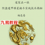 杨忠易 09年6月阴盘遁甲移星换斗实战技术揭秘.pdf