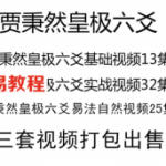 贾秉然皇极六爻基础视频13集+实战视频32集+易法自然25集