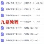 释缘师傅录音讲解《渊海子平》命理全套90节录音