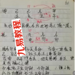 任付红2017年民间盲派八字初中高级手写笔记+职业班笔记pdf