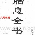 胎息全书(谢怀宇).pdf 在线阅读 电子版 百度网盘免费下载!