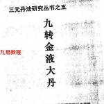 九转金液大丹(李康) 河南省太康三元丹法研究所.pdf 电子版资源 百度云网盘下载!