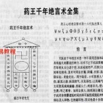 药王千年绝言术全集.pdf 完整电子版资源 百度云网盘下载！