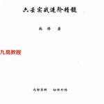 林烽《大六壬实战进阶精髓 林烽大六壬内部函授资料 》上中下三册.pdf  完整全套本 百度云网盘下载!