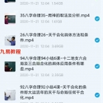 辰戌风水堂金秋老师四柱八字专题课程，108集视频课程 百度云下载！