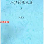 高德臣盲派命理5000元资料八字预测求真上下集+八字教学问答精编.pdf