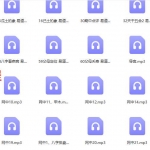 高德臣盲派命理培训中级班录音60课+讲义 百度网盘下载