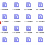 顿龙盲派八字教程录音31集 百度网盘下载!