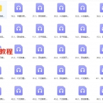 军师府陈新国《四柱六爻初中级》107集录音+文档 百度云下载！