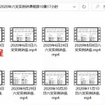 朱辰彬2020年六爻实例讲课视频10集17小时 百度云下载！