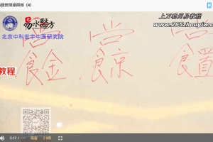 韩天明2022年祝由术高级班视频6集 百度云下载!