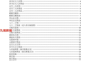 将盘挨星阴阳宅秘本 太极道人传 东莞山人撰23页pdf     百度云下载!
