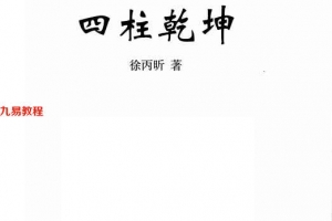 《四柱乾坤》_徐丙昕编451页.pdf     百度云下载！