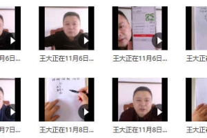 王大正2020年金口诀11集课程视频 百度云下载!