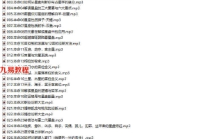 黄小鞋本命占星大师课【30集录音】百度云下载!
