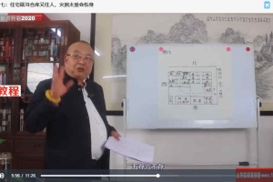 《李计忠户型风水图解系列》24例视频24集 百度云下载!
