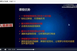 塔罗入门九章命运塔罗生活视频17集 百度云下载！