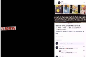 阿宝烨《塔罗牌引流变现项目》视频13集 百度云下载!