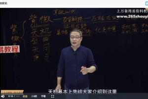 三合派紫微斗数命理学初级篇课程视频64集 百度云下载！