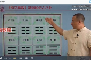 袁燊-梅花易数决策学课程视频26集 百度云下载!