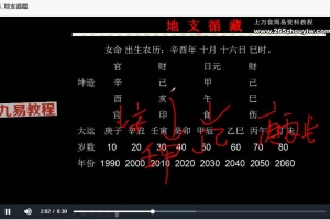 张伟光道家八字实战课程视频合集320集 百度云下载!