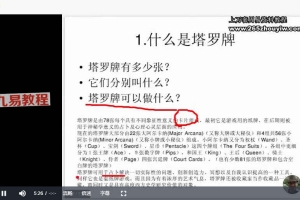 猫六塔罗牌意讲解课程视频25集 百度云下载！