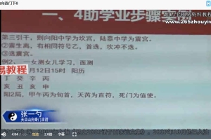 张一勺天目山向奇门讲座视频20集 百度云下载!