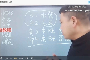 数理乾坤预测学弟子班教学课程视频12集 百度云下载!