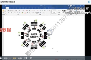 易铭学堂阴阳五行八卦预测法视频3集 百度云下载!