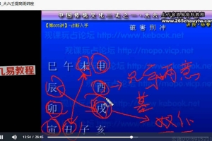 杨春义-大六壬提高班88讲视频+讲义pdf 百度云下载!