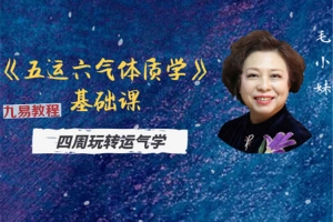 毛小妹2020五运六气基础课程视频24讲+讲义pdf 百度云下载!