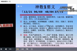 弘德堂易经智慧《上古神数》课程22集视频 百度云下载！