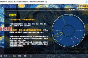 灵析占星限时｜年度营（入门至高阶）视频61集 百度云下载！
