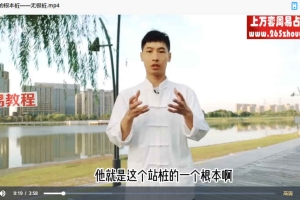 三十三功夫讲堂—无极桩课程视频9集+录音一集 百度云下载！