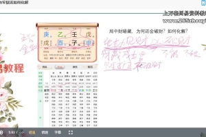 金镖门于诚老师详解命局中劫财见财各种情况及化解视频10集