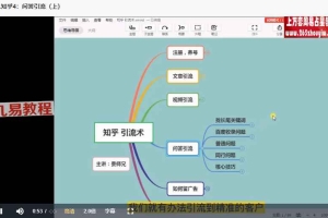 贵师兄风水玄学获客术,9种精准引流绝技(专题课)31集视频