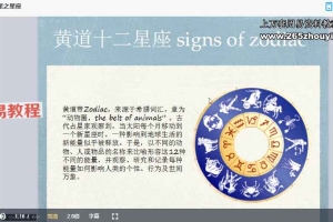 金融占星课程（25课时）【视频】+资料pdf 百度云下载！