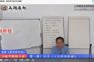 马保平教授意释《黄帝阴符经》163集视频 百度云下载!