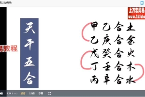 萤火虫《八字实战点窍1.0》20集视频 百度云下载!