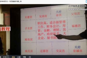 郭子谊《紫微课程2023年5月12~13日紫微斗数》直播视频5集