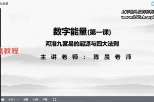 陈晨河洛九宫数字能量14集视频 百度云下载！