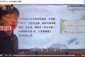 蔡宇阳-和我一起来观脸识人吧课程视频180集 百度云下载!