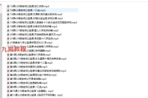 杨春波盲派禄命法网课、面授多套录音合集 百度云下载!