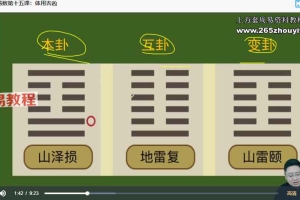 鑫河《梅花易数精品课》26集视频 百度云下载!