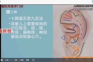 张福旺精讲耳穴诊断班视频24集 百度云下载!