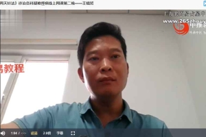 王镜贺—小周天针法诊治各科疑难怪病线上网课视频3集 百度云