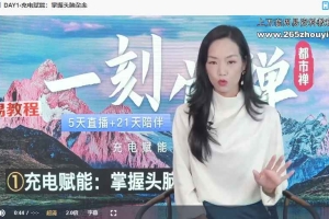 詹唐宁一刻觉禅丨都市禅课程视频11集 百度云下载!