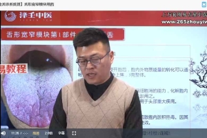 千金舌诊系统班视频22集 百度云下载!