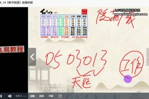 仙扑门数字能量和八卦象数视频15集