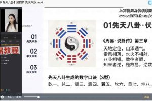 周易八卦基础课程视频24集 百度云下载!